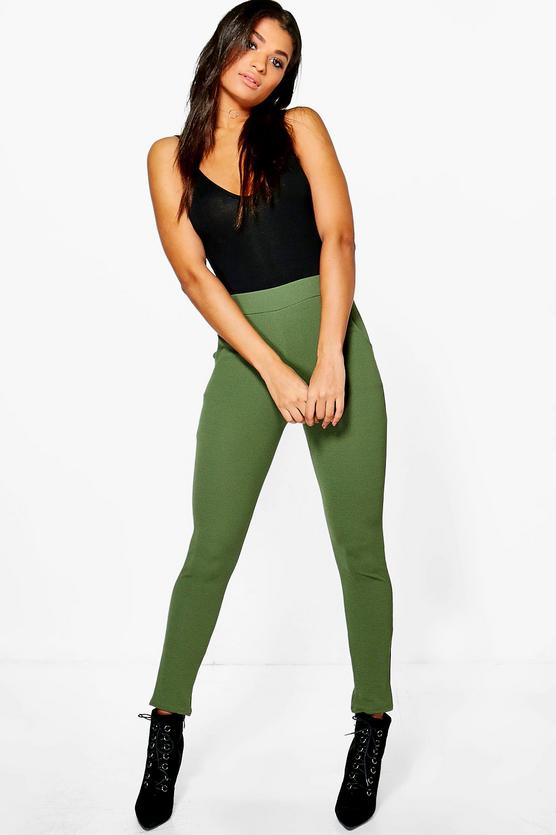 Eva Crepe Stretch Skinny Trousers